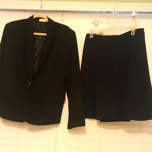Dark Navy Skirt Set Liz Claiborne